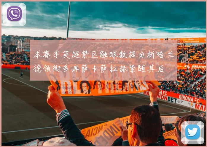 本赛季英超禁区触球数据分析哈兰德领衔多库萨卡萨拉赫紧随其后
